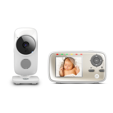 Motorola Babyphone vidéo numérique VM483 écran couleurs 2,8 LCD