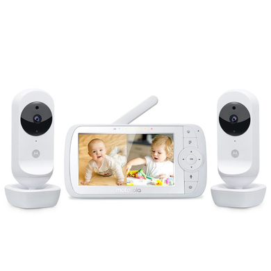 Image of Motorola Baby monitor VM35-2 Twin con display 5,0'' a colori LCD