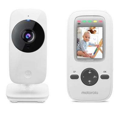 Motorola Babyphone numérique vidéo VM481 écran couleurs 2,0 LCD