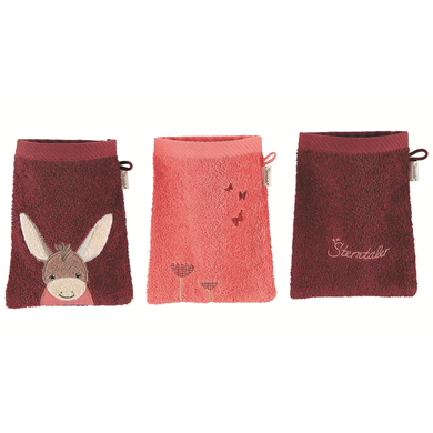Sterntaler Gant de toilette enfant Emmily lot de 3