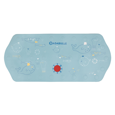 Badabulle Alfombra de baño XXL con termómetro Animales del mar