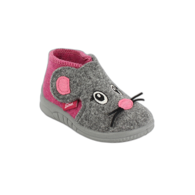 Chaussons Beck Souris rose