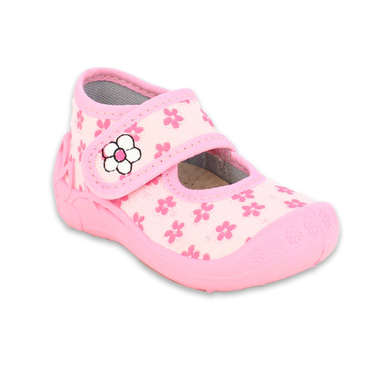 Chaussons Beck Little Flower rose