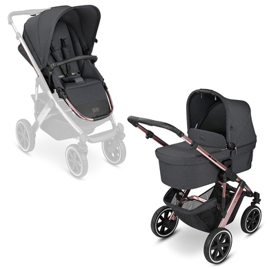 ABC DESIGN Poussette duo combinée 2en1 Salsa 4 Air Bubble Diamond Edition collection 2022