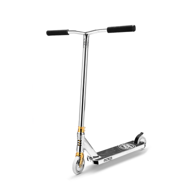 Motion Trottinette enfant 2 roues pliable Urban Pro doré-chrome