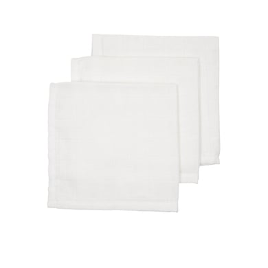 Meyco Langes enfant blanc 30x30 cm lot de 3