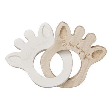VULLI Sophie la girafe® So’Pure Greifling Silhouette Naturkautschuk + Kautschukbaumholz 101-024-035