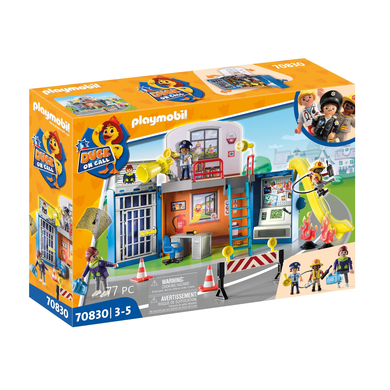 PLAYMOBIL ® Duck on Call Centre d'intervention mobile