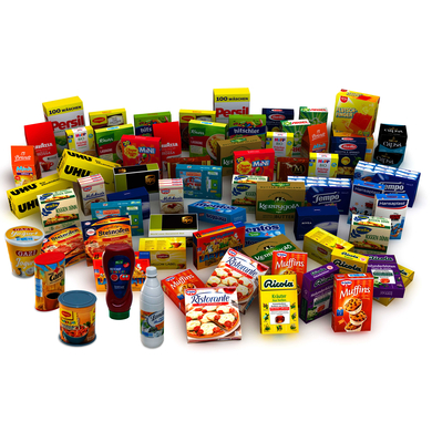 Tanner Accessoires pour marchande enfant Le petit marchand 65 pièces