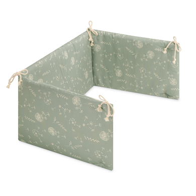 JULIUS ZÖLLNER Tour de lit bébé Organic Wildflower 180x35 cm