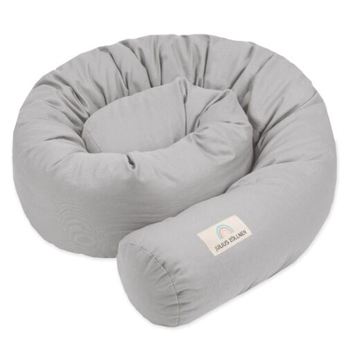 JULIUS ZÖLLNER Protector para nido Basic soft uni light grey