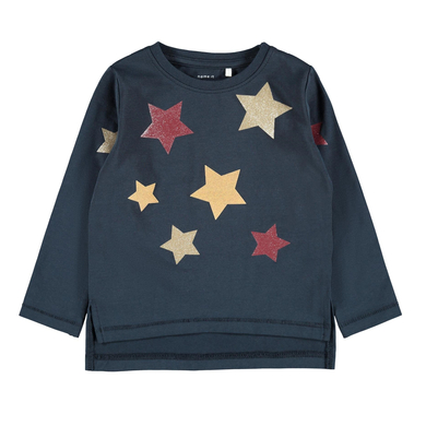 name it Chemise à manches longues Nmfraida Dark Sapphire