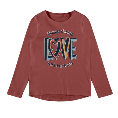 name it Chemise à manches longues Nmfvix Spiced Apple