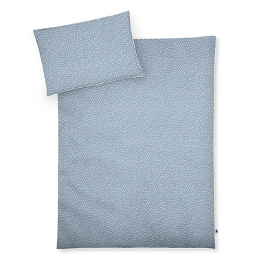 JULIUS ZÖLLNER Sängkläder prickar blå 80 x 80 cm