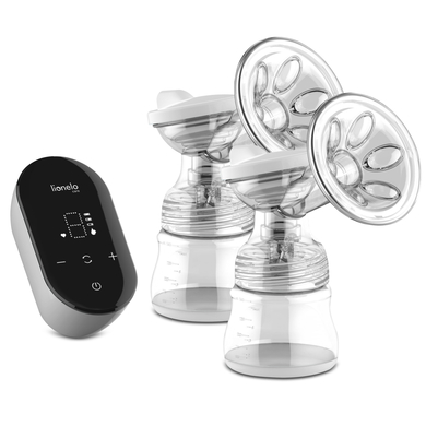 Lionelo Tire-lait double électrique Twee Go grey concrete