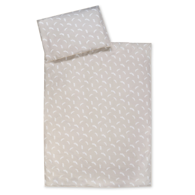 JULIUS ZÖLLNER Parure de lit enfant bio brindilles taupe 100x135 cm