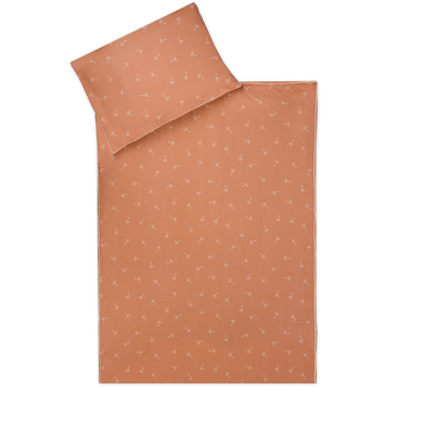 JULIUS ZÖLLNER Parure de lit enfant bio Flowery 100x135 cm