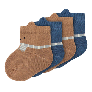 name it Pack de 4 chaussettes Nbmsa bear Bering Sea