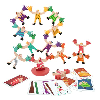 TopBright Toys® Figurines d'équilibre acrobates hercules Deluxe bois