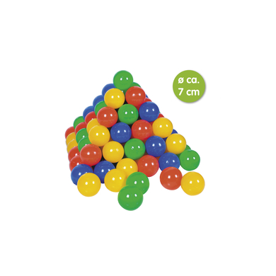 knorr® toys Balles pour piscine à balles multicolore 100 pièces