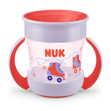 NUK Taza para beber Mini Magic Taza de 160 ml a partir de 6 meses, roja