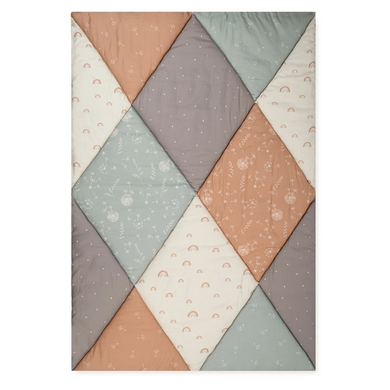 JULIUS ZÖLLNER filt för småbarn 95 x 135 cm Patchwork