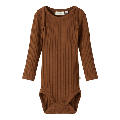 Lil'Atelier Body manches longues Nbnikar Cambridge Brown