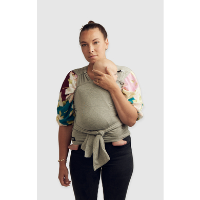 Najell Förknuten omlott och sling Melange Grey