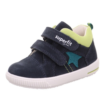 superfit Chaussure basse Moppy bleu / vert clair