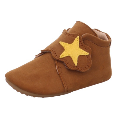 superfit Chaussons pour bébé Papageno marron / jaune