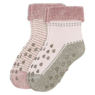 Levně Ponožky Camano 2-Pack ABS chalk pink melange