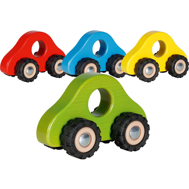 Levně goki Chytací vozidla, červená/modrá/zelená/žlutá