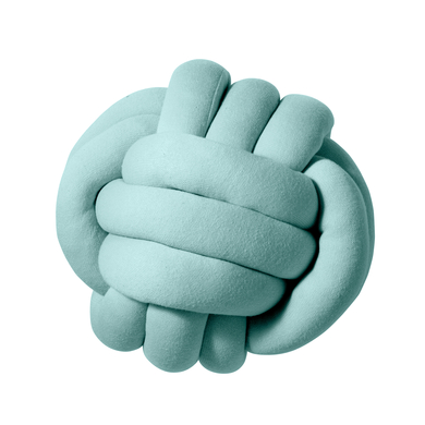 Nordic coast company Knot Cushion Jersey mint