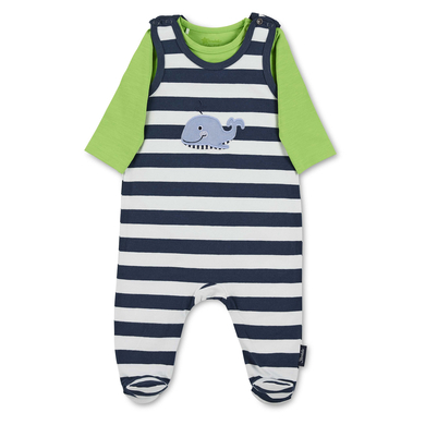 Sterntaler Ensemble grenouillère marine