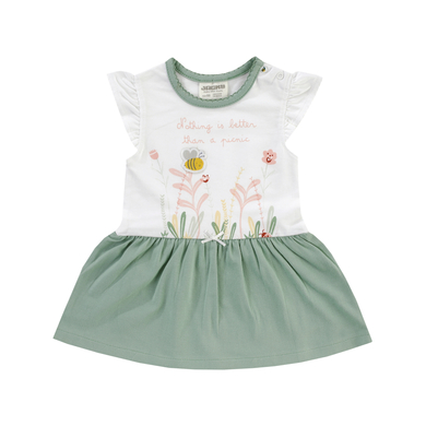 JACKY Robe BEE HAPPY blanc/vert