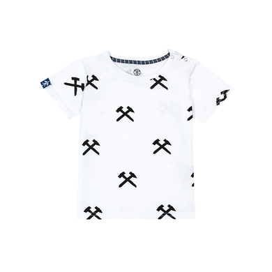 Image of Kohleknirpse T-Shirt Mallet & Iron White/Charcoal