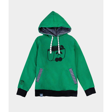 Kol Nippers Hoodie Lore grönt