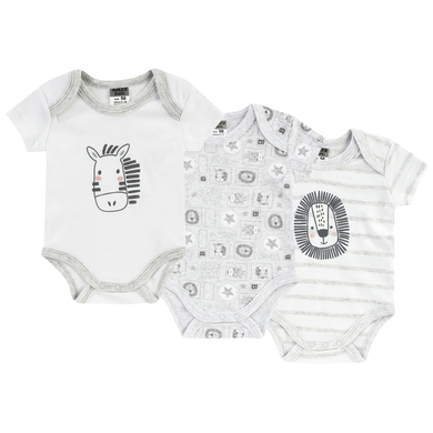 JACKY Body manches courtes pack de 3 blanc
