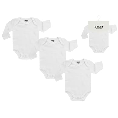 Image of JACKY Body a maniche lunghe 3-pack bianco