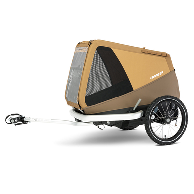 CROOZER Remorque de vélo pour chien Dog Enna Sundown yellow