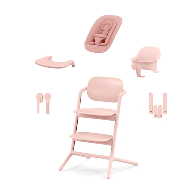 Levně cybex jídelní židlička Lemo 4 v 1 Pearl Pink