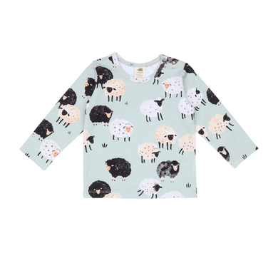 Walkiddy T-shirt enfant Fluffy Sheeps vert