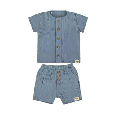 Sterntaler Set t-shirt et pantalon court bleu clair