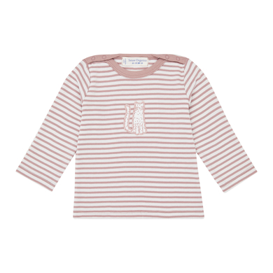 Sense Organics Långärmad skjorta, rosa stripes