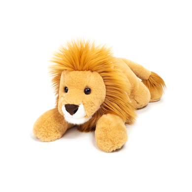 Teddy HERMANN® Peluche lion couché 45 cm