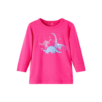 name it T-shirt manches longues Nbfbaba Fuchsia Purple