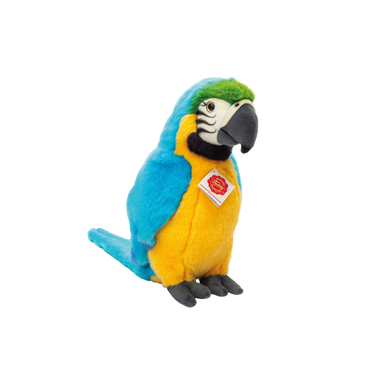 Levně Teddy HERMANN ® Papoušek žlutoprsý Macaw 26 cm