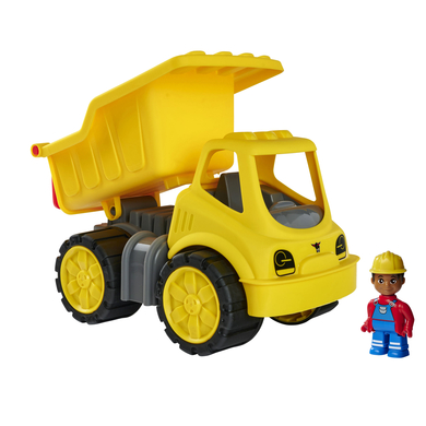 BIG Jouet de sable camion benne Power-Worker, figurine