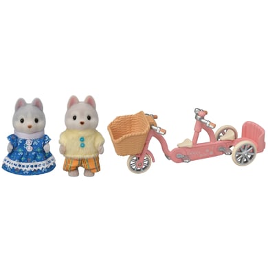 Sylvanian Families® Figurine frères soeurs husky tandem 5637