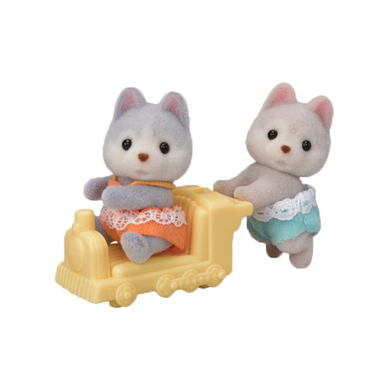 Sylvanian Families® Figurine jumeaux husky 5638